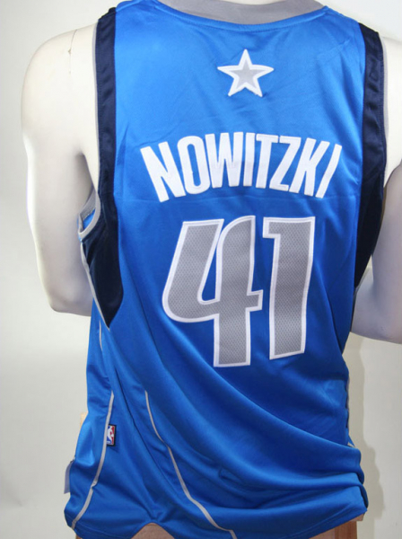Adidas Dallas Mavericks Trikot 41 Dirk Nowitzki Neu m. Etiketten Blau NBA Herren XXL/2XL