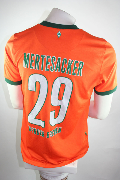 Werder Bremen camiseta 29 Mertesacker Nike M 2009/10 naranja Senor M