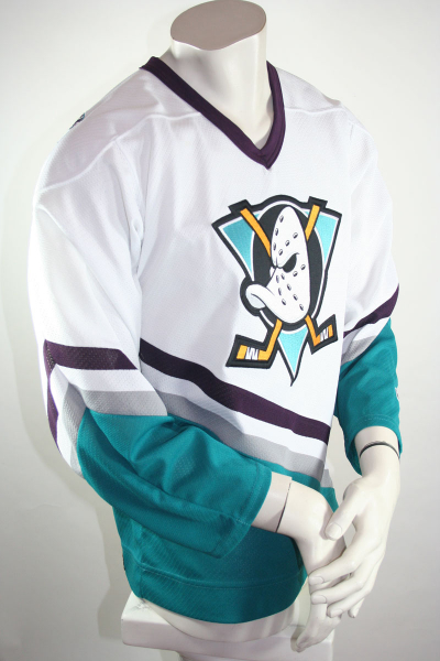 CCM Anaheim Mighty Ducks Trikot Eishockey NHL Heim Weiß Herren S (M)