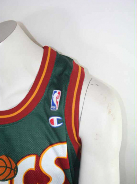 Champion Seattle Super Sonics Trikot 11 Detlef Schrempf NBA Home Herren M