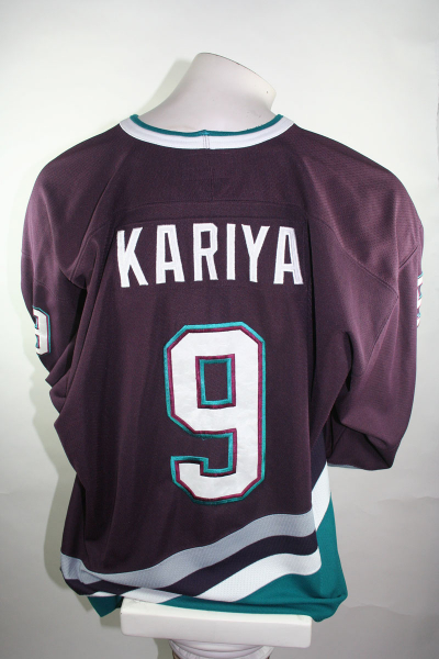 Anaheim Mighty Ducks camiseta 9 Paul Kariya Starter NHL XXL Walt Disney