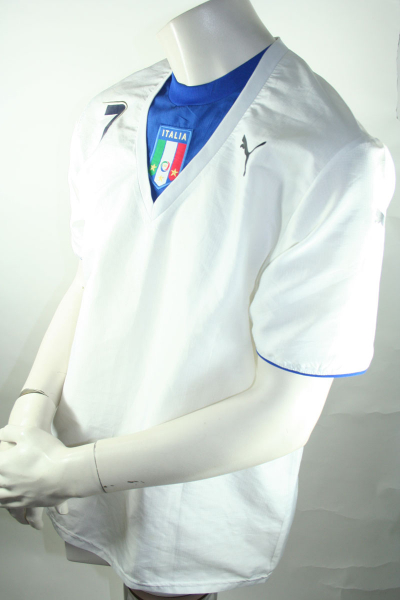 Puma Italien Trikot 7 Del Piero WM 2006 Weltmeister Weiß Herren M
