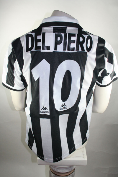 Kappa Juventus Turin Trikot 10 Del Piero 1995/96 Sony Herren S oder XL