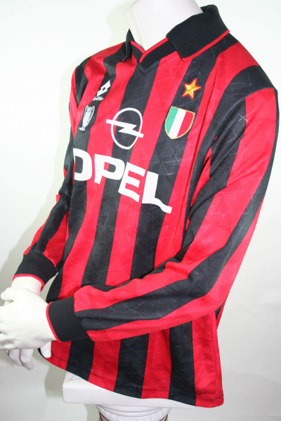 AC Mailand Trikot 18 Roberto Baggio 1995/96 Opel Adidas M Match Worn