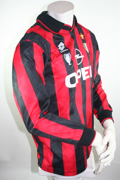 AC Mailand Trikot 18 Roberto Baggio 1995/96 Opel Adidas M Match Worn