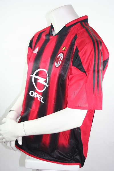 Adidas AC Mailand Trikot 7 Andrij Schewtschenko Shevchenko 2004/2005 Rot/Schwarz Herren XL
