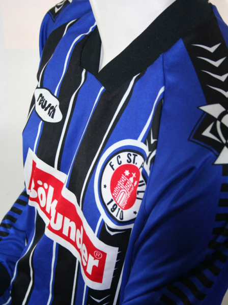Reusch Fc St. Pauli camiseta 1996/97 Böklunder Away senor M/L o XL/XXL
