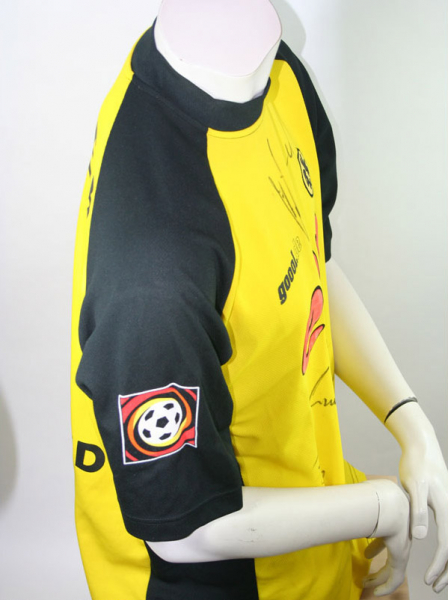 Goool.de Borussia Dortmund Trikot 8 Jan Koller 2001/02 BVB Matchworn Herren XL