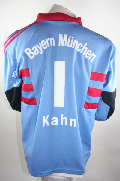 Adidas FC Bayern München Trikot 1 Oliver Kahn Torwart 1998/1999 Opel Herren XXL