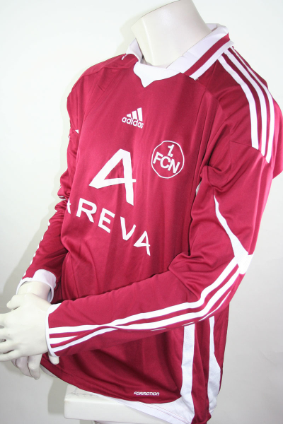 Adidas 1. FC Nuremberg Longsleeve Jersey Home 2008/2009 #15 Red XL