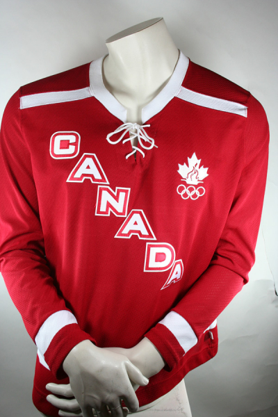 HBC Canada Kanada Eishockey Trikot "Turin 2006" Olympischen Spiele Rot Herren XL