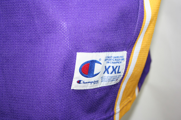 Champion Los Angeles Lakers Trikot 8 Kobe Bryant Blau Basketball NBA Herren XXL (Öz)