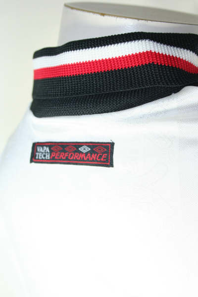 Umbro Manchester United Trikot 1997/98/99 Sharp Viewcam Weiß Herren XL (öz)