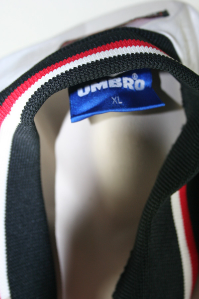 Umbro Manchester United Trikot 1997/98/99 Sharp Viewcam Weiß Herren XL (öz)