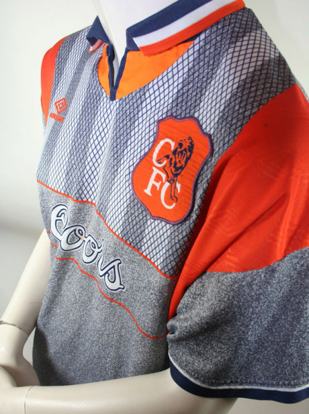 Umbro FC Chelsea Trikot 1994/95 und 1995/1996 Coors Away Herren XL