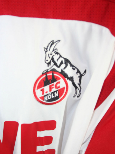 Adidas 1.FC Köln/colonia camiseta 2007-08 REWE blanco rojo nuevo con etiqueta senor S