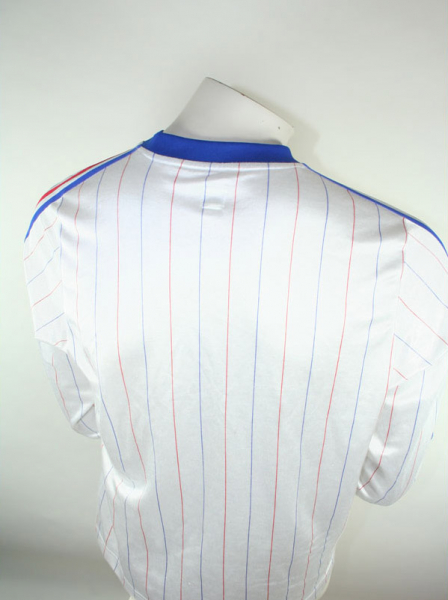 Adidas Frankreich Trikot WM 1982-86 Euro Heim Weiß Originals Herren S