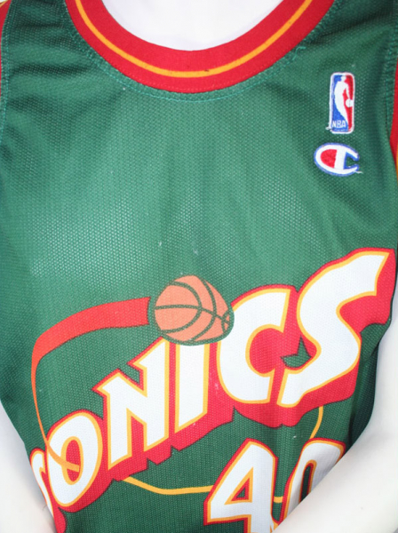 Seattle Super Sonics NBA camiseta 40 Kemp talla XL