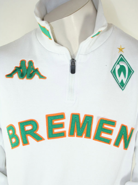 Kappa SV Werder Bremen Pullover 2003-04 Pulli Jacke Coach Sweatshirt Herren M