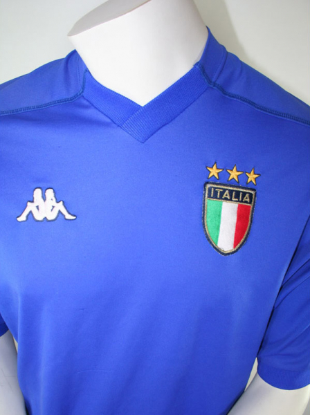 Kappa Italien Trikot 1998 - 2000 blau heim herren XL (Italien Trikot Kappa Größe XL Original)