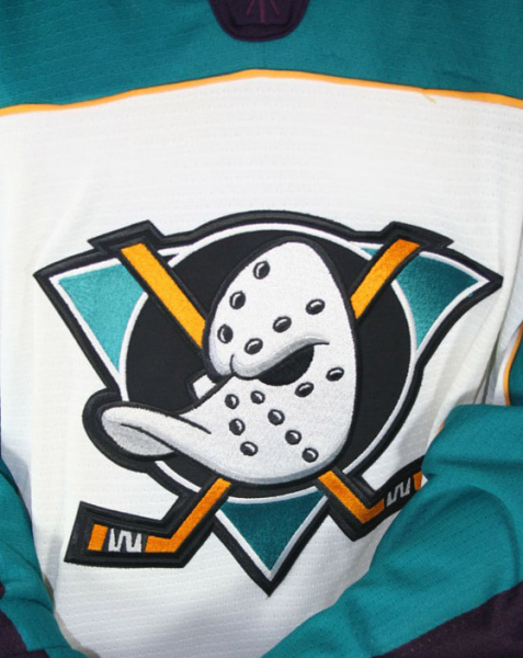 Nike Anaheim Mighty Ducks camiseta 1994-1998 NHL Walt Disney senor L XL