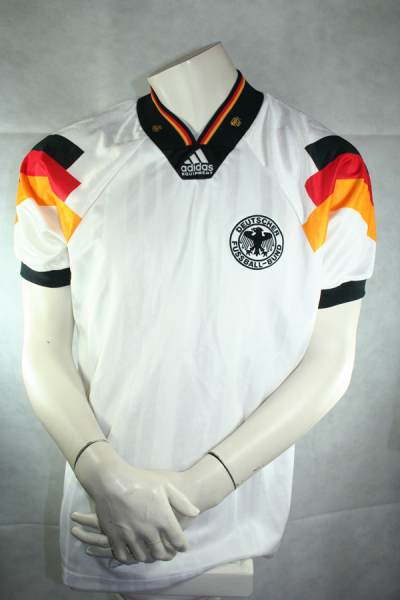 Adidas Deutschland Trikot 1992 EM Euro 92 Heim Weiß DfB Herren S