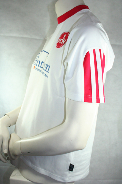 1 FC Nuremberg Jersey 2002/03 Away white Adidas Entrium 176 = S