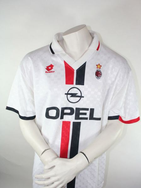 Ac Mailand camiseta Opel Lotto 14 George Weah 1995/96 - XL