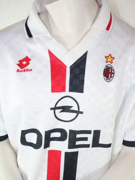 Ac Mailand camiseta Opel Lotto 14 George Weah 1995/96 - XL