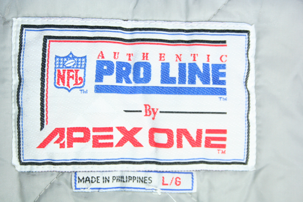 Pro Line Los Angeles Raiders Oakland jacket jersey black NFL men's L
