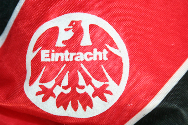 Puma Eintracht Frankfurt Trikot 1987/88 hoechst schwarz rot Herren XL