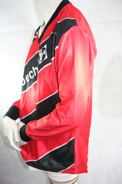 Puma Eintracht Frankfurt Trikot 1987/88 hoechst schwarz rot Herren XL