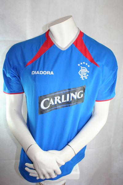 Diadora Glasgow Rangers Trikot 18 Michael Ball 2003/05 Carling Herren S