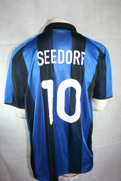 Nike Inter Mailand Trikot 10 Clarence Seedorf 2001/02 heim Herren XXL