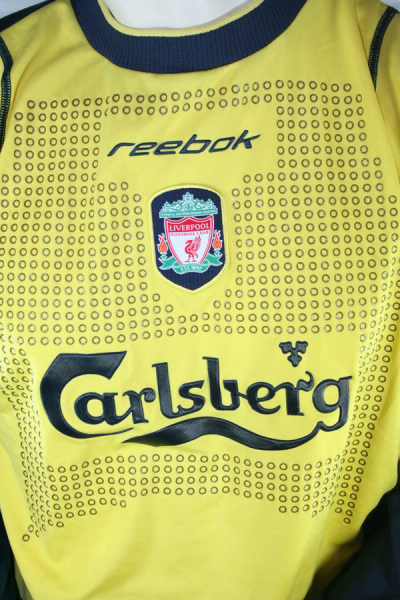 Reebok FC Liverpool Camiseta 22 Chris Kirkland 2002/03 Carlsberg senor L