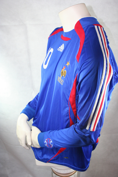 Adidas Francia camiseta 10 Zinedine Zidane 2006 copa del mondo matchwron senor XL
