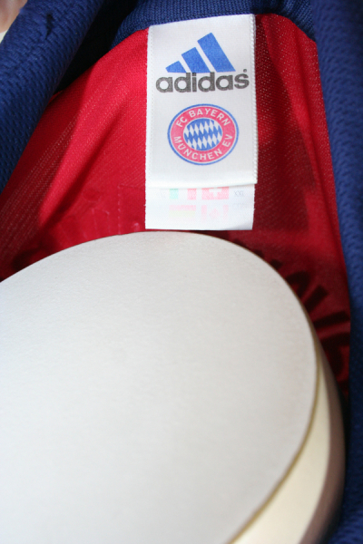 Adidas FC Bayern München Trikot 13 Paulo Sérgio 2000/01 Opel rot Heim Herren L oder XXL
