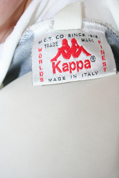 Kappa Juventus Turin Trikot 1992-94 Danone heim weiß schwarz langarm Herren L