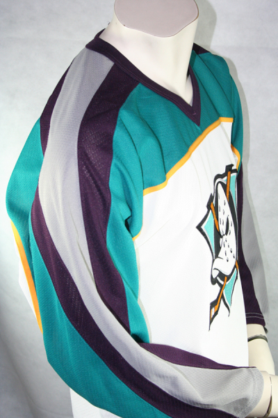 CCM Anaheim Mighty Ducks Trikot NHL Weiß Eishockey 1993-95 Herren S