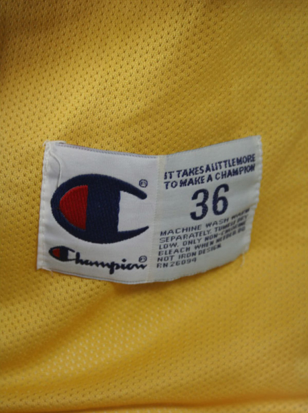 Champion L.A. Los Angeles Lakers Trikot 34 Shaquille o'Neal NBA Gelb Herren S
