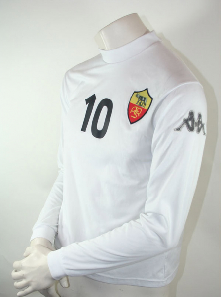 Kappa AS Rom Trikot 2002/03 Francesco Totti 10 Weiß Herren M