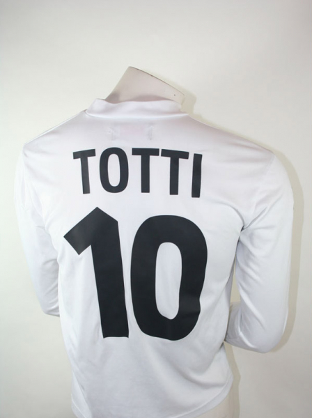 Kappa AS Rom Trikot 2002/03 Francesco Totti 10 Weiß Herren M