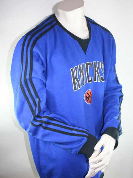 New York Knicks camiseta jersey Adidas azul NBA baloncesto senor XL
