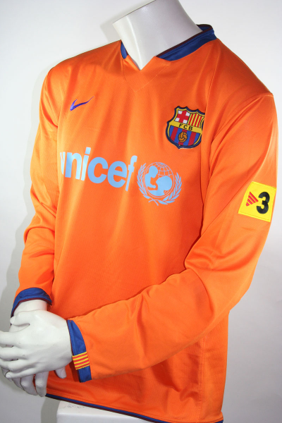 Nike Fc Barcelona jersey 20 Deco 2006/07 longsleeve Match worn Unicef men's XL