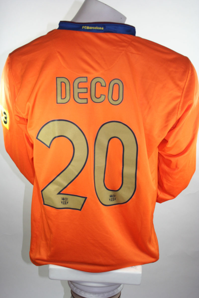 Nike Fc Barcelona jersey 20 Deco 2006/07 longsleeve Match worn Unicef men's XL