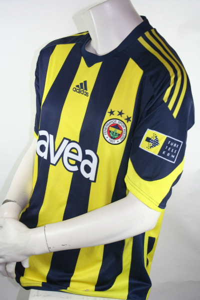 Adidas Fenerbahce Istanbul Trikot 54 Hakan 2009/10 Avea Match Worn Herren L