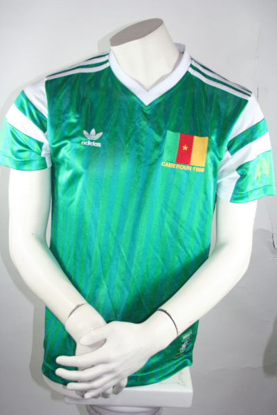 Camerún camiseta Adidas M 1982 Roger Milla