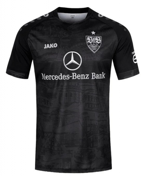 Jako VfB Stuttgart jersey 2023/24 total black 3rd third men's L