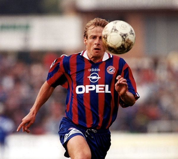 Adidas FC Bayern München Trikot 18 Jürgen Klinsmann 1995-1997 Opel Herren XL