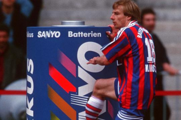 Adidas FC Bayern München Trikot 18 Jürgen Klinsmann 1995-1997 Opel Herren XL